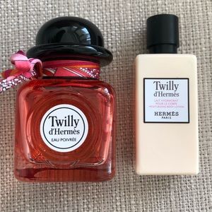 Twilly d’Hermes eau Poivree eau de parfum 30ml and moisturizing body lotion